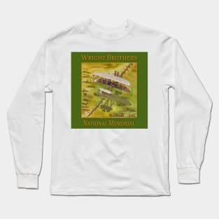 Wright Brothers National Memorial, Kitty Hawk North Carolina Long Sleeve T-Shirt